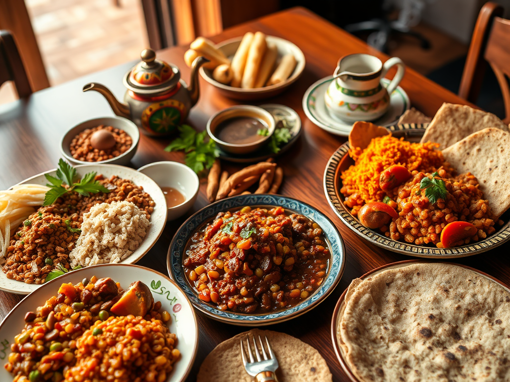 Building Community Through Food: Our Ethiopian Dinner Night